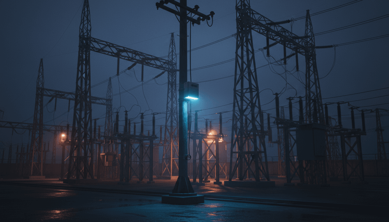 Quantum synchronization unit at electrical substation